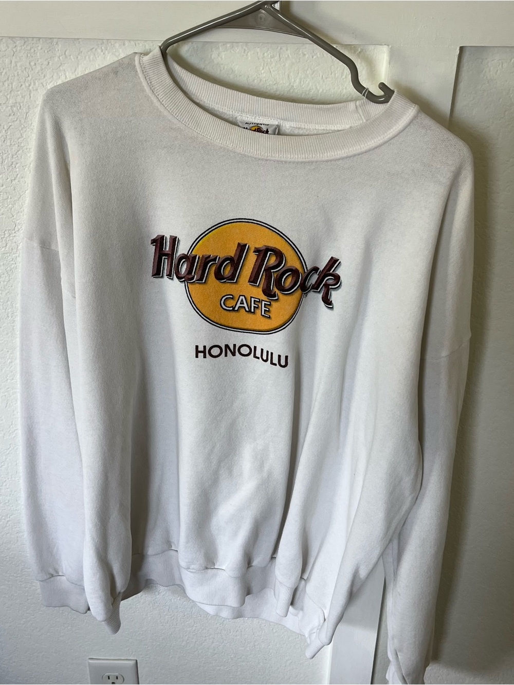 Vintage Hard Rock Cafe Honolulu Men's XL Crewneck Sweatshirt